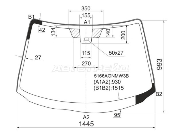 Лобовое стекло Mazda 3 в Уфе, лобовое стекло Mazda 3 Уфа